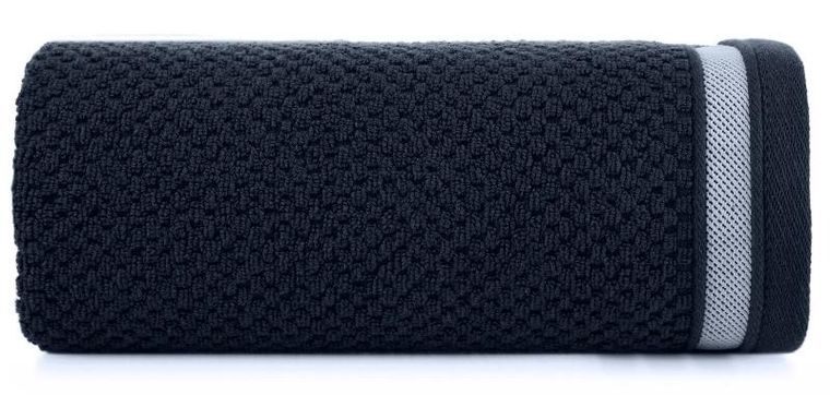 Eurofirany, ręcznik Madlen, 30-50 cm, granatowy