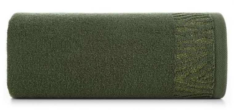 Eurofirany, ręcznik Margo, 50-90 cm, oliwkowy
