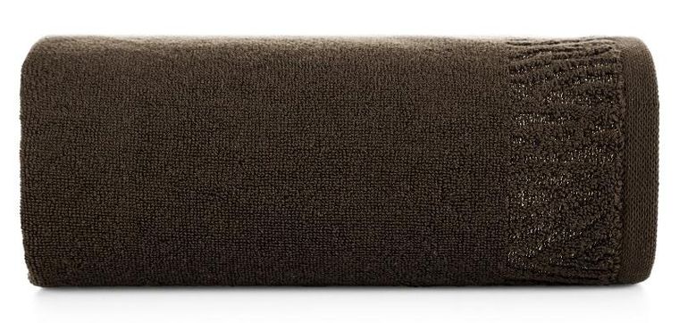 Eurofirany, ręcznik, Margo, 70-140 cm, brązowy
