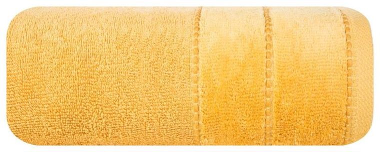 Eurofirany, ręcznik Mari, 30-50 cm, musztardowy
