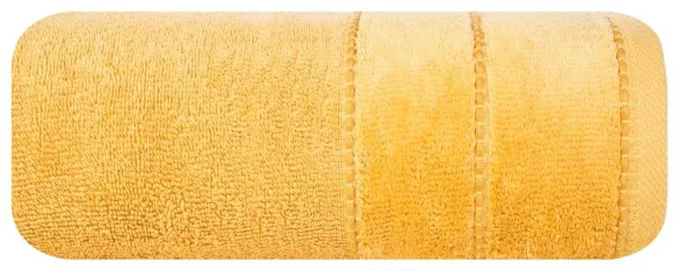 Eurofirany, ręcznik Mari, 70-140 cm, musztardowy