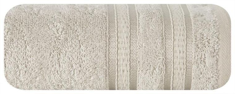 Eurofirany, ręcznik Mila, 50-90 cm, beżowy