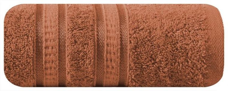 Eurofirany, ręcznik Mila, 50-90 cm, pomarańczowy