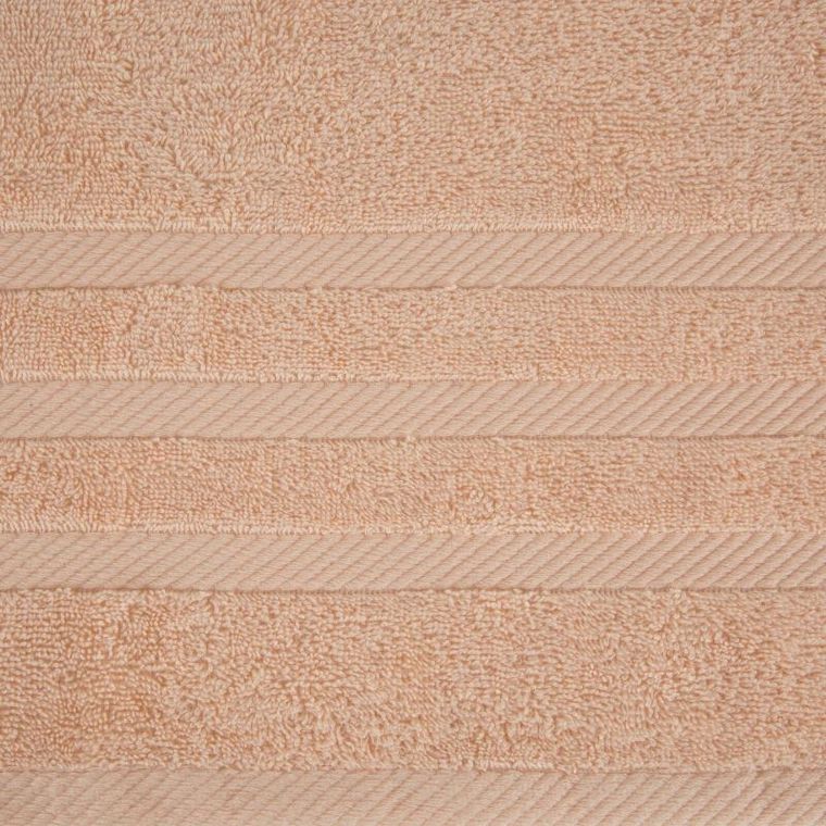 Eurofirany, ręcznik Milo, 100-150 cm, jasnopomarańczowy