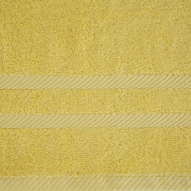 Eurofirany, ręcznik Milo, 100-150 cm, żółty