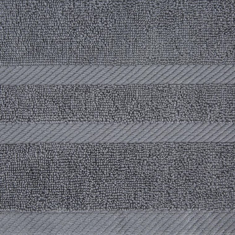 Eurofirany, ręcznik Milo, 50-90 cm, stalowy