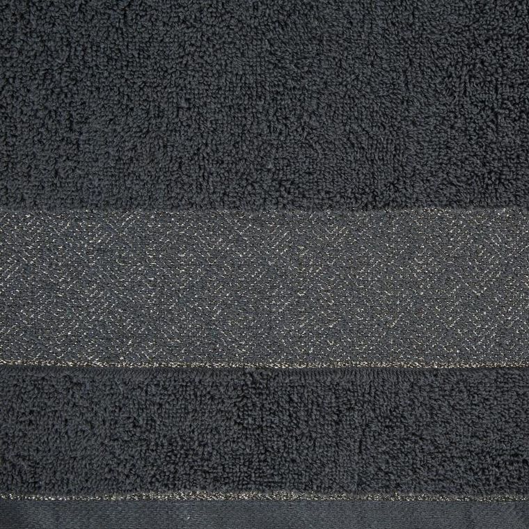 Eurofirany, ręcznik Nessy, 70-140 cm, stalowy