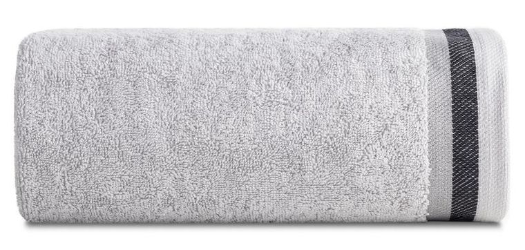 Eurofirany, ręcznik, Niko, 30-50 cm, jasnoszary