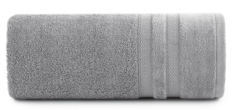 Eurofirany, ręcznik Porto, 30-50 cm, srebrny
