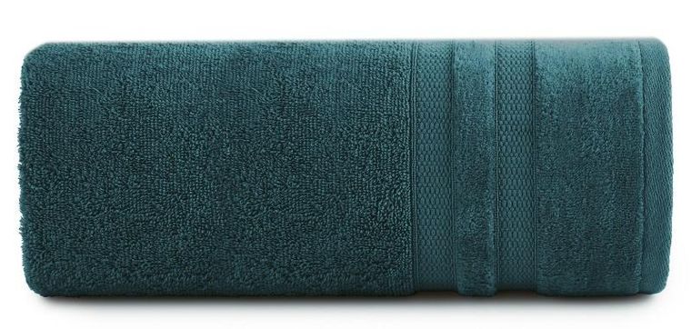 Eurofirany, ręcznik Porto, 50-90 cm, ciemnoturkusowy