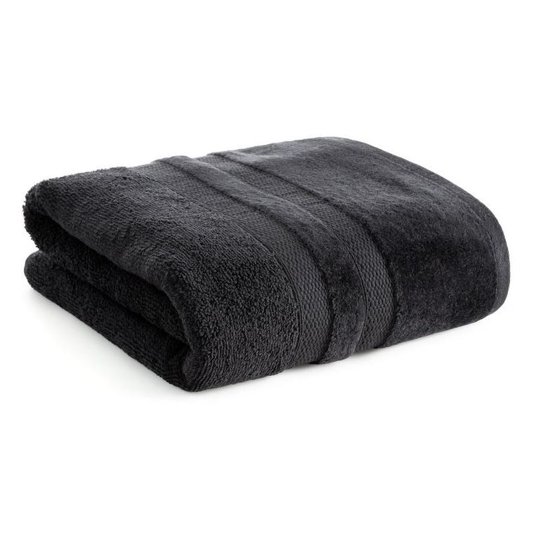 Eurofirany, ręcznik Porto, 50-90 cm, czarny