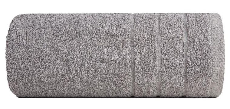 Eurofirany, ręcznik, Reni, 50-90 cm, srebrny