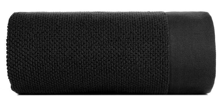 Eurofirany, ręcznik Riso, 50-90 cm, czarny