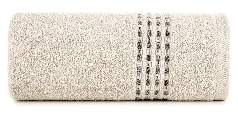 Eurofirany, ręcznik, Riva, 50-90 cm, beżowy