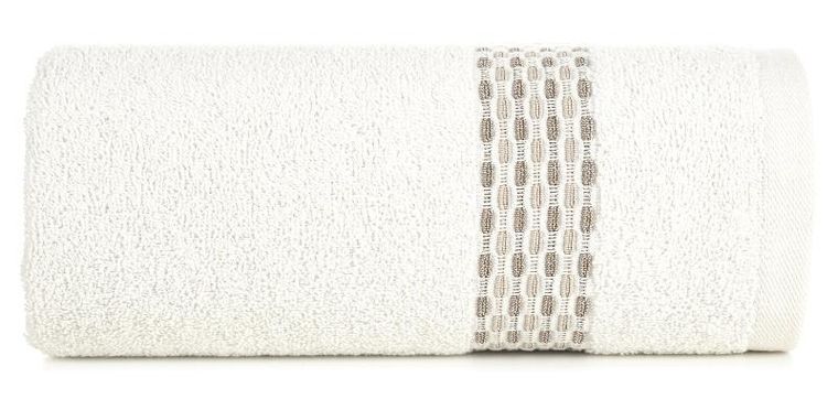 Eurofirany, ręcznik, Riva, 50-90 cm, kremowy