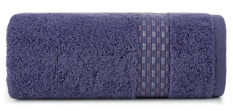 Eurofirany, ręcznik, Riva, 70-140 cm, fioletowy