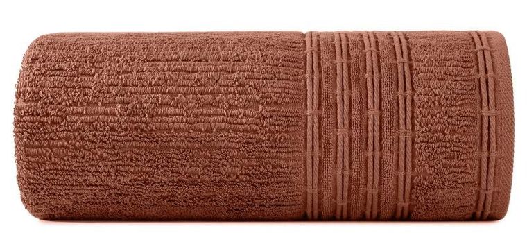 Eurofirany, ręcznik Romeo, 50-90 cm, ceglasty