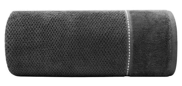 Eurofirany, ręcznik Salado, 50-90 cm, grafitowy