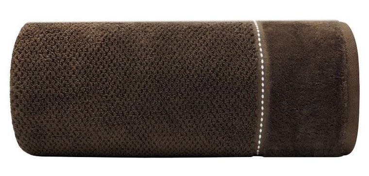 Eurofirany, ręcznik, Salado 70-140 cm, brązowy