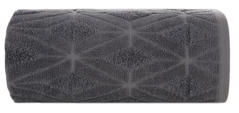 Eurofirany, ręcznik Sendi, 50-90 cm, stalowy