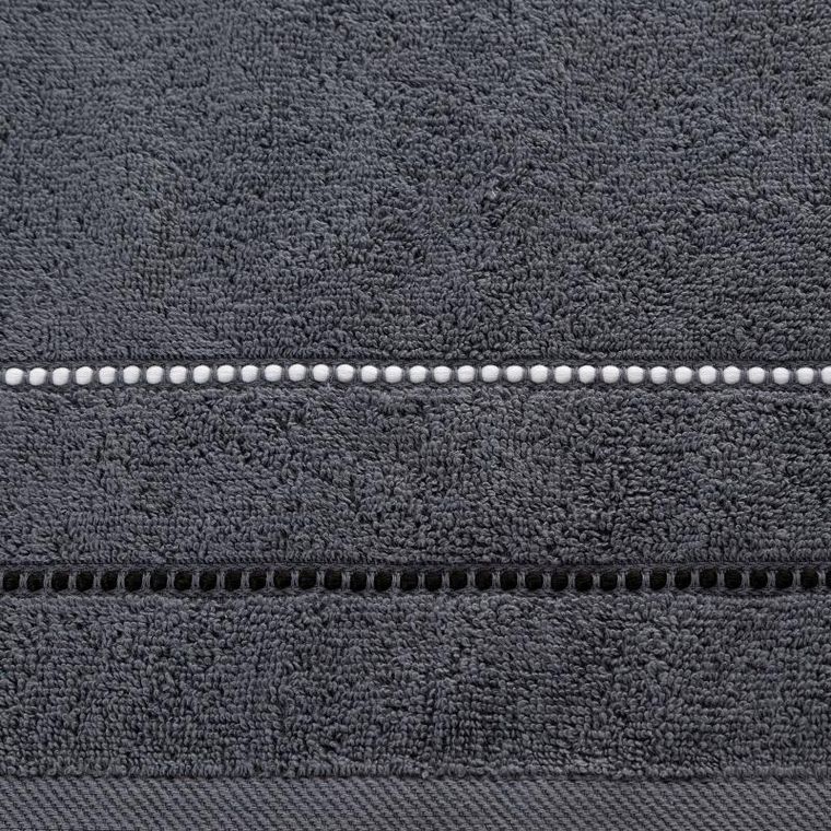 Eurofirany, ręcznik Suzi, 30-50 cm, popielaty