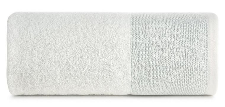 Eurofirany, ręcznik Tulia, 70-140 cm, biały