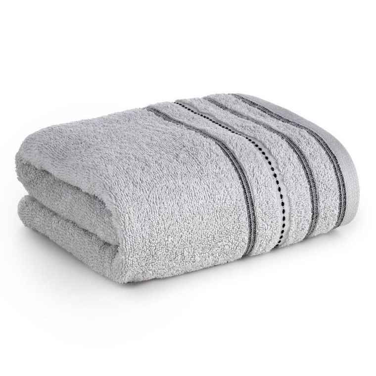 Eurofirany, ręcznik Vento, 50-90 cm, srebrny