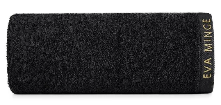 Eurofirany, ręcznik Venus, 70-140 cm, czarny