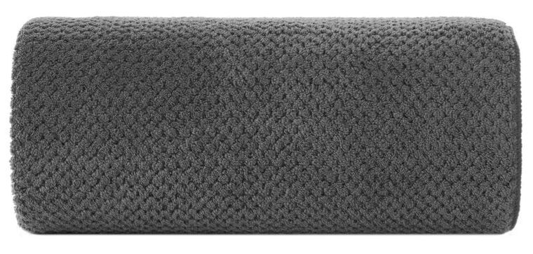 Eurofirany, ręcznik Zoe, 50-90 cm, stalowy