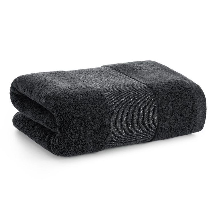 Eurofirany, ręcznik, Zoja 09, 30-50 cm, czarny