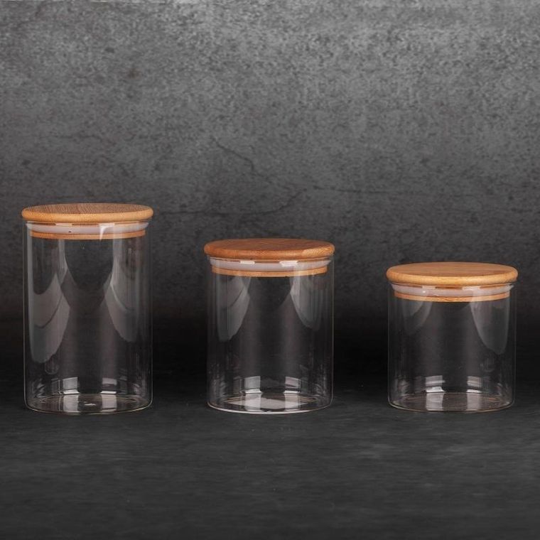 Eurofirany, szkło dekoracyjne, Pola, 680/800/1000 ml, transparentny