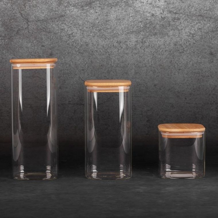 Eurofirany, szkło dekoracyjne, Pola, 800/1600/2000 ml, transparentny