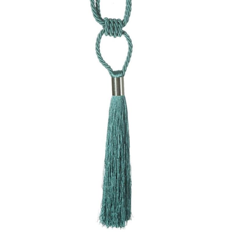 Eurofirany, sznur dekoracyjny, Alena, długość 58 cm, miętowy