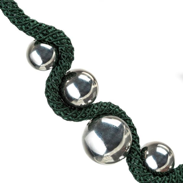 Eurofirany, sznur dekoracyjny, Mali, 76-16 cm, ciemnoturkusowy