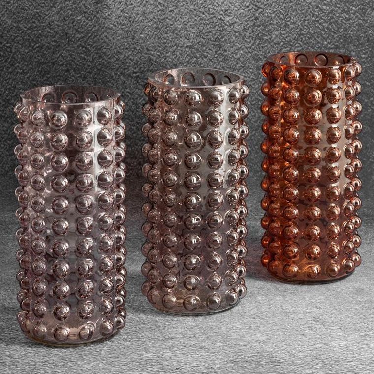 Eurofirany, wazon, 10.7-22 cm, pomarańczowy