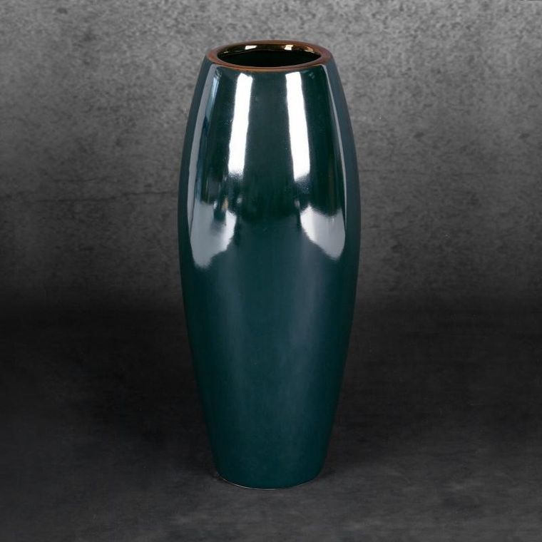 Eurofirany, wazon dekoracyjny, Amora 2, 12-30 cm, zielony