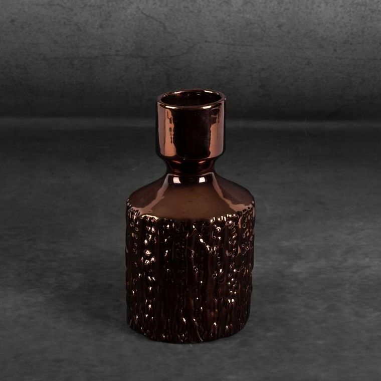 Eurofirany, wazon dekoracyjny, Erna, 12-24 cm, miedziany