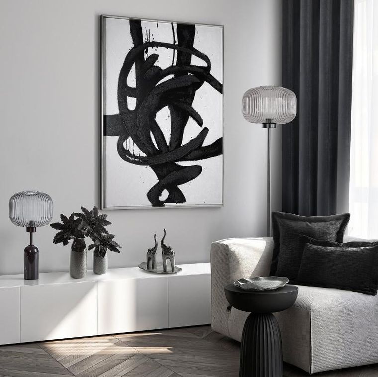 Eurofirany, wazon dekoracyjny, Mandi, 15-15-36 cm, stalowy