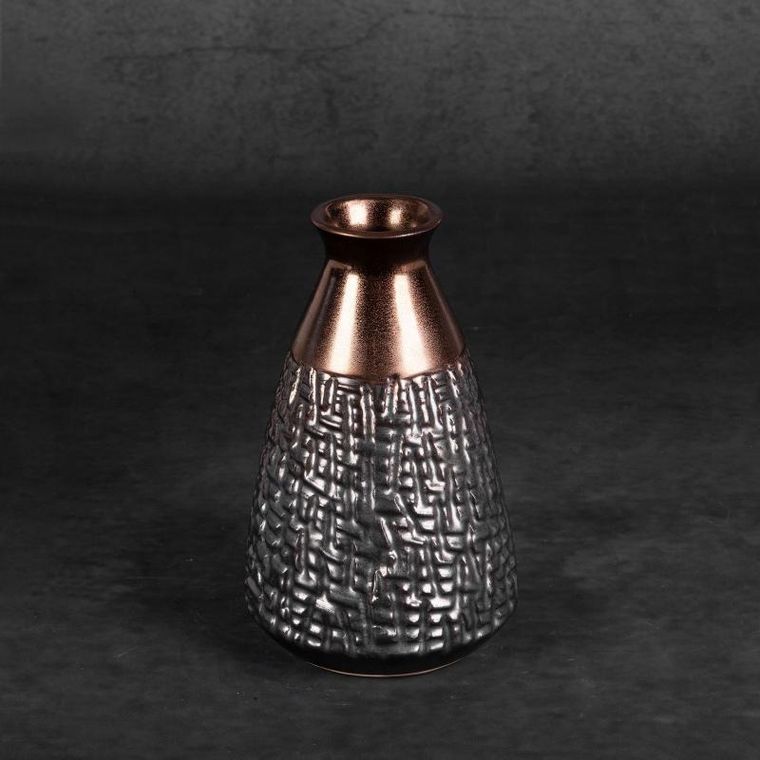 Eurofirany, wazon dekoracyjny, Morena, 13-20 cm, beżowy