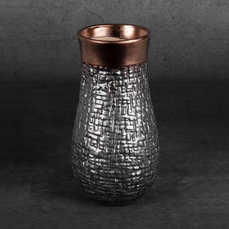 Eurofirany, wazon dekoracyjny, Morena, 17-32 cm, stalowy