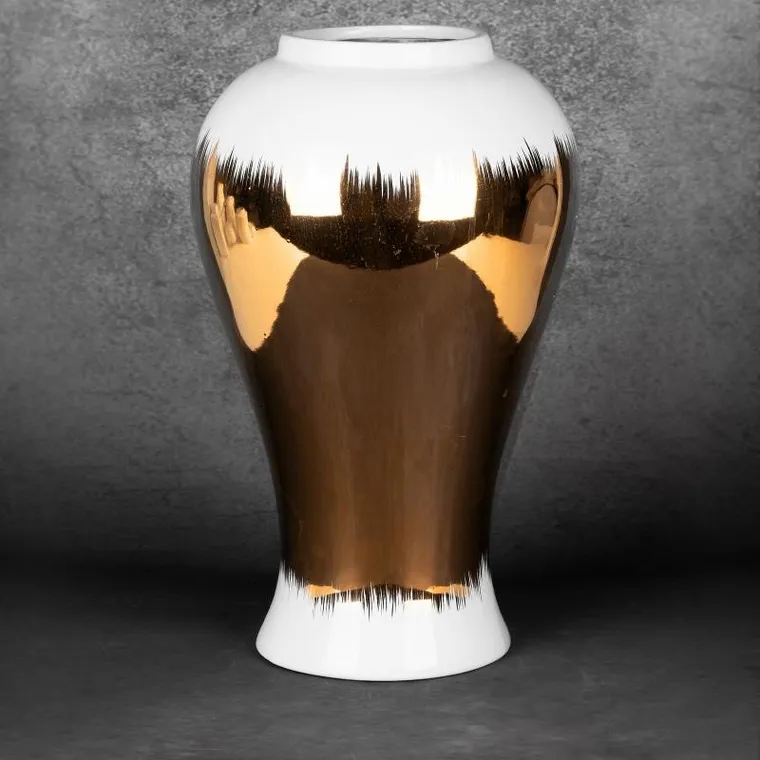 Eurofirany, wazon dekoracyjny, Tala, 27-47 cm, biały