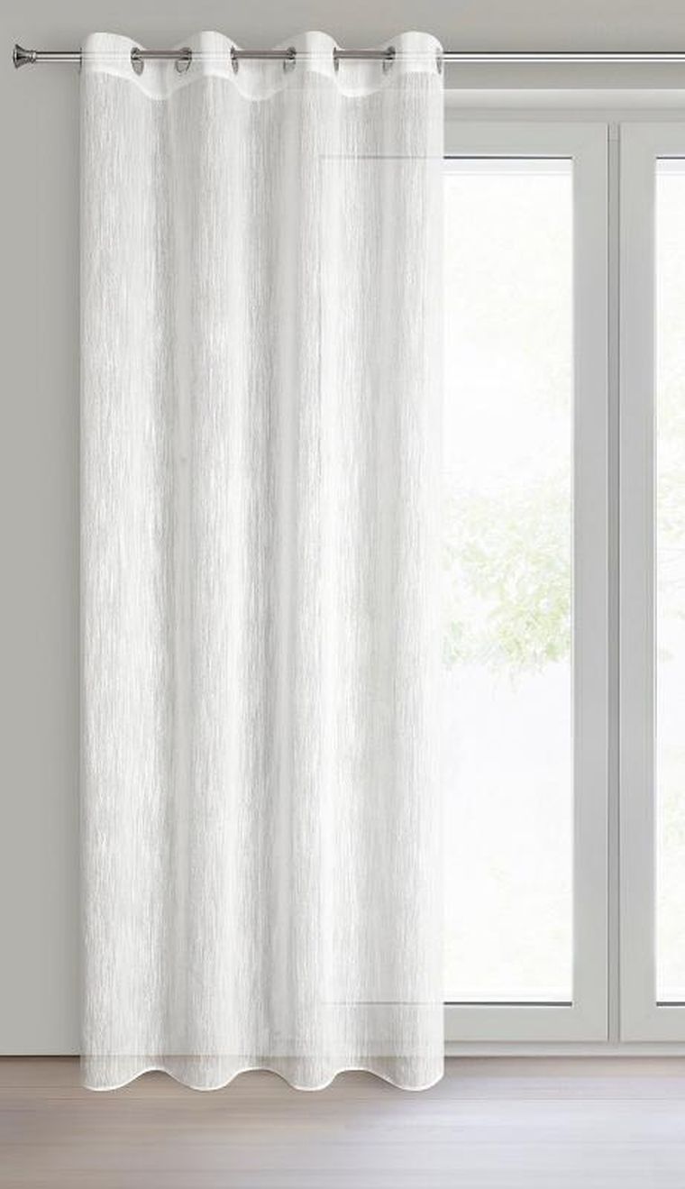 Eurofirany, zasłona gotowa adele, 140-250 cm, biały