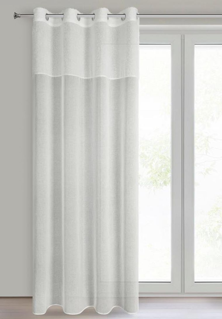 Eurofirany, zasłona gotowa Agis, 140-250 cm, kremowy