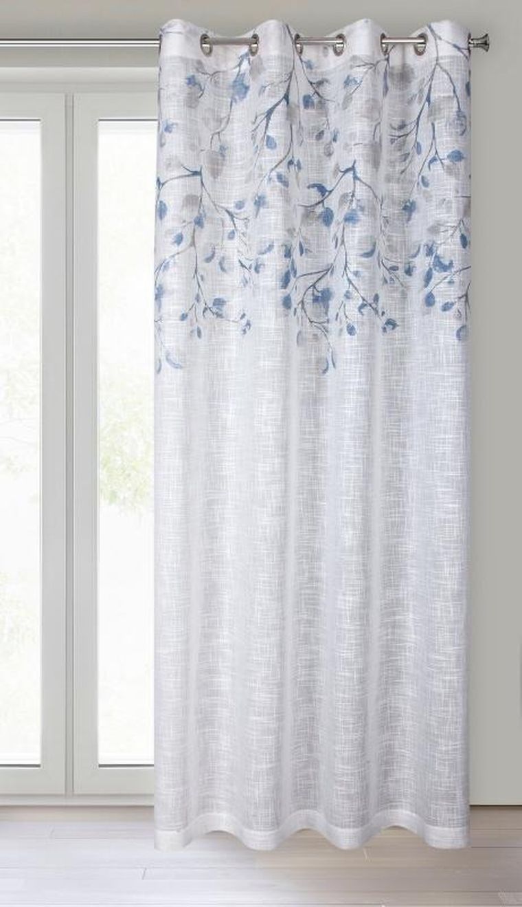 Eurofirany, zasłona gotowa, Ana, 140-250 cm, biały