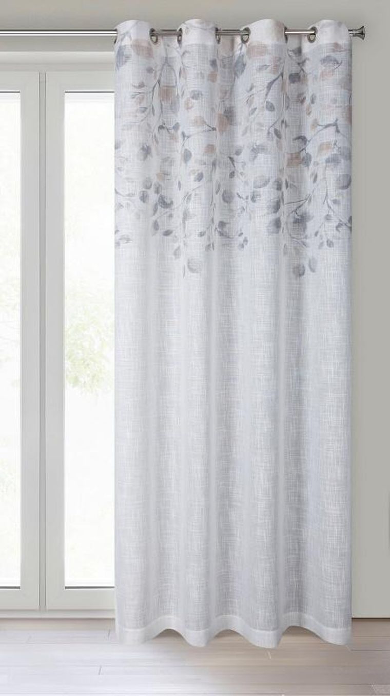 Eurofirany, zasłona gotowa, Ana, 140-250 cm, biały