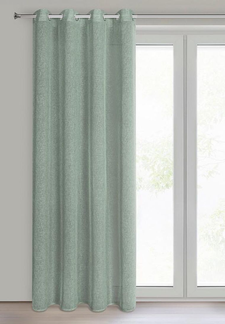 Eurofirany, zasłona gotowa, Angelica, 140-250 cm, miętowy