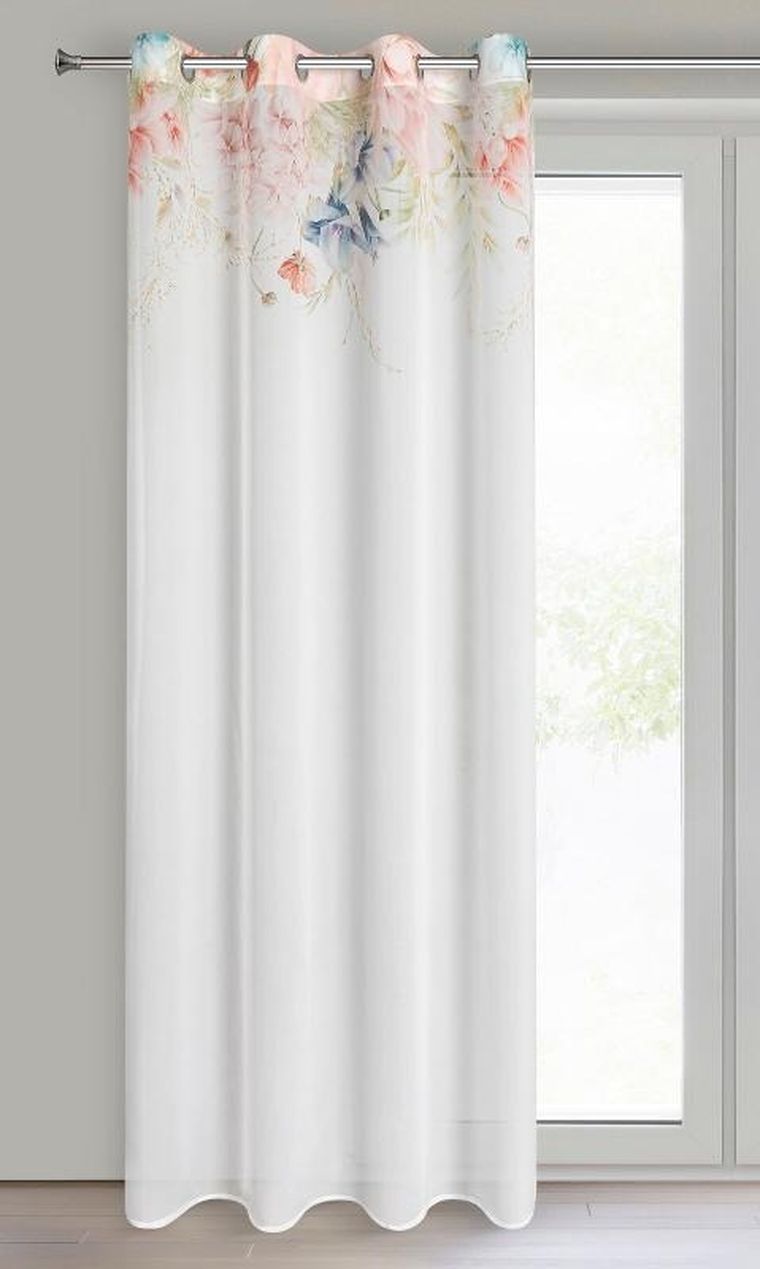 Eurofirany, zasłona gotowa, Arlena, biały, 135-250 cm