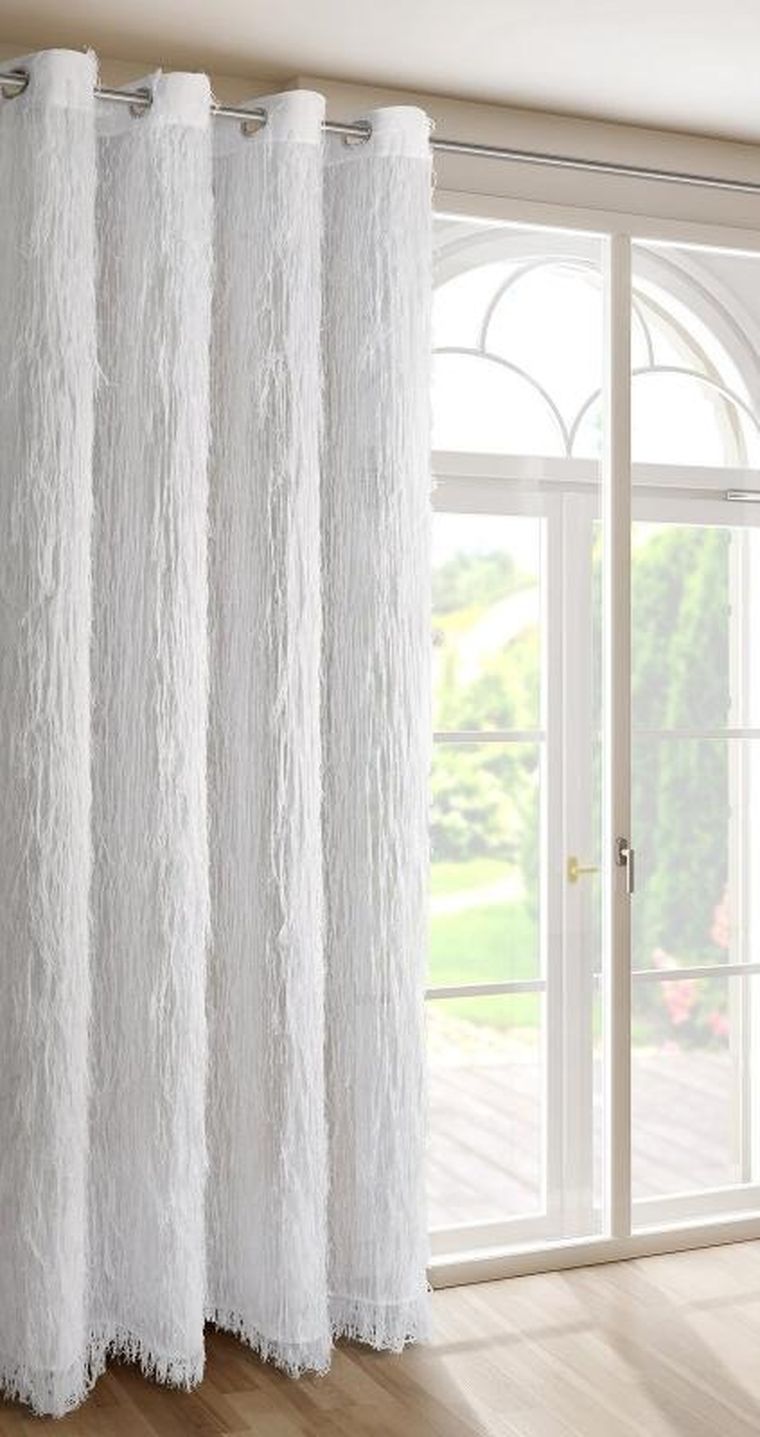 Eurofirany, zasłona gotowa, Aurora, 140-250 cm, biały