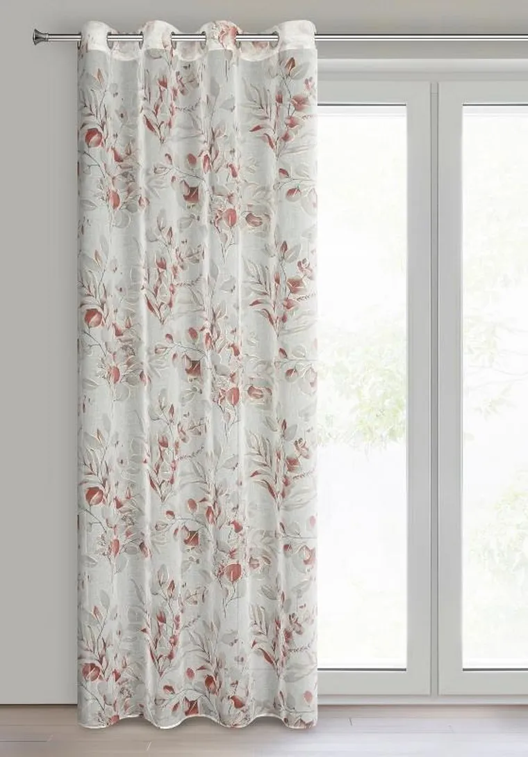 Eurofirany, zasłona gotowa, Ava, 140-250 cm, biały