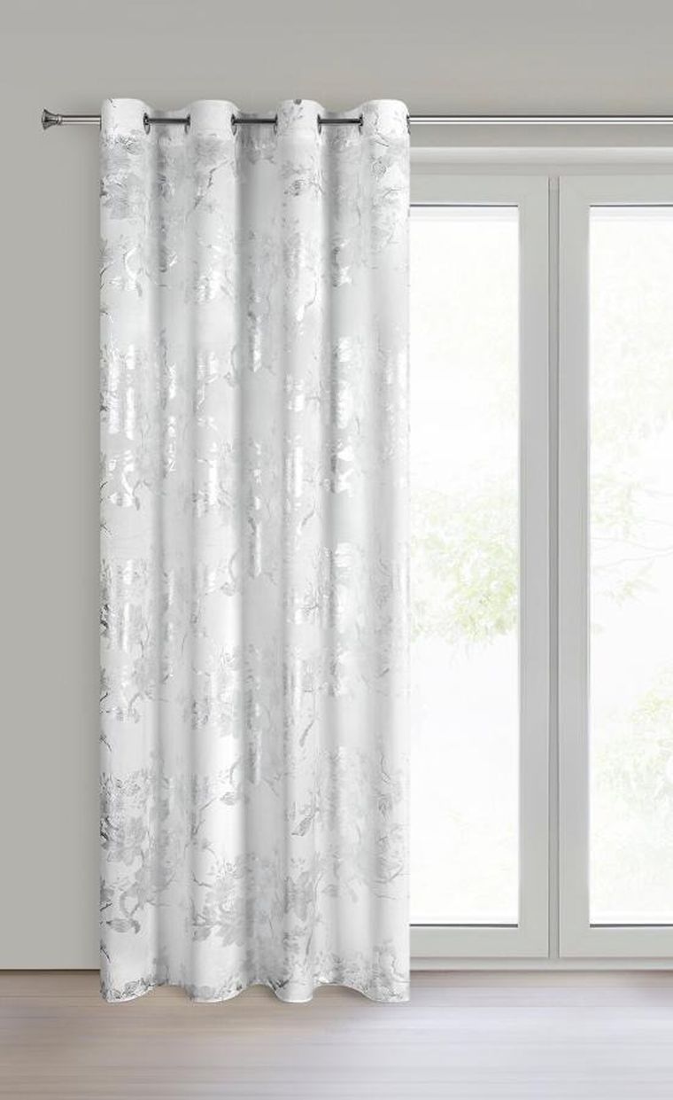 Eurofirany, zasłona gotowa, Celia, 140-250 cm, biały